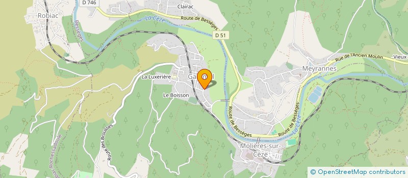 localisation de l'entreprise MONSIEUR MARCEL LACROIX  ANSOUIS