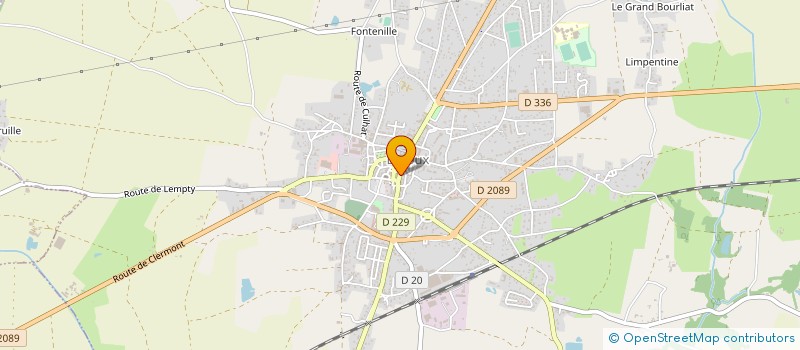 localisation de l'entreprise MONSIEUR MARCEL LAGERE  LEZOUX