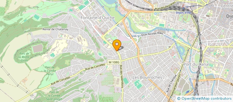 localisation de l'entreprise MONSIEUR MARCEL LAMARCHE à DIJON