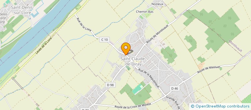 localisation de l'entreprise MONSIEUR MARCEL LAMATELLE  SAINT-CLAUDE-DE-DIRAY