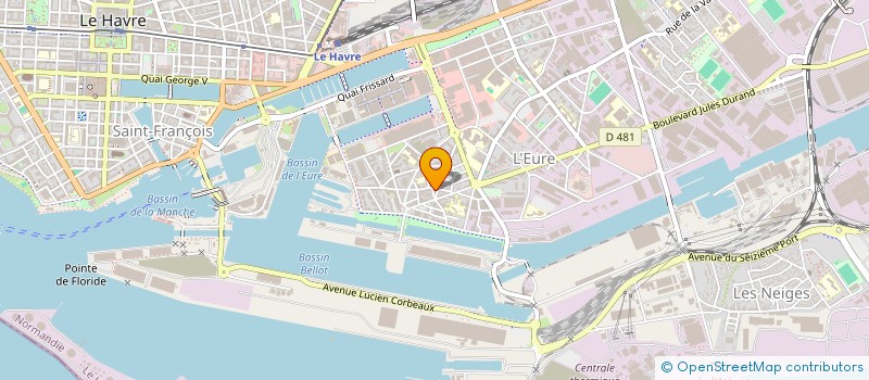 localisation de l'entreprise MONSIEUR MARCEL LAMBERT à LE HAVRE