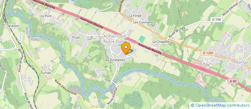 localisation de l'entreprise MONSIEUR MARCEL LAMBERT à ARTHAZ-PONT-NOTRE-DAME