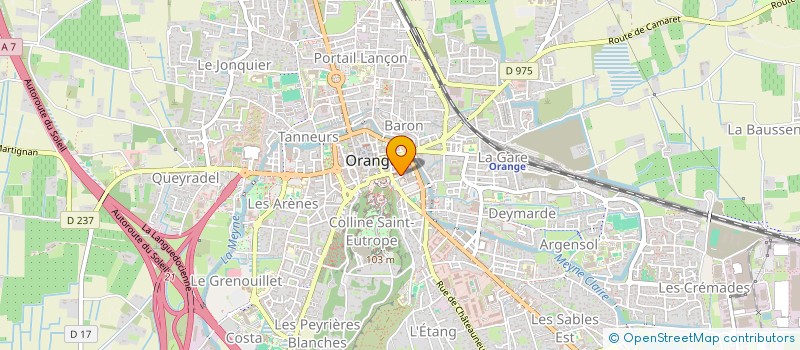 localisation de l'entreprise MONSIEUR MARCEL LAMBERT à ORANGE
