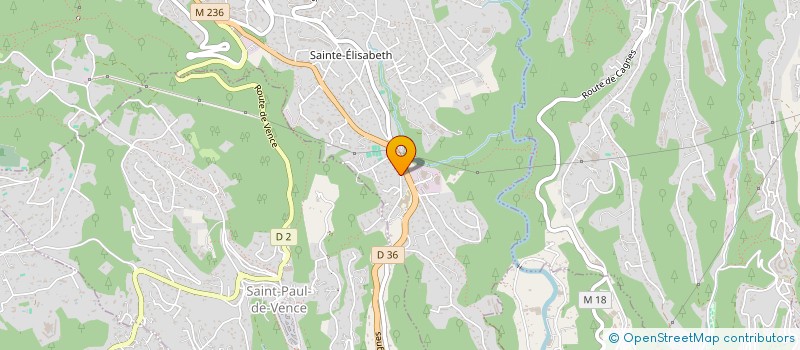 localisation de l'entreprise MONSIEUR MARCEL LAMBERT  VENCE