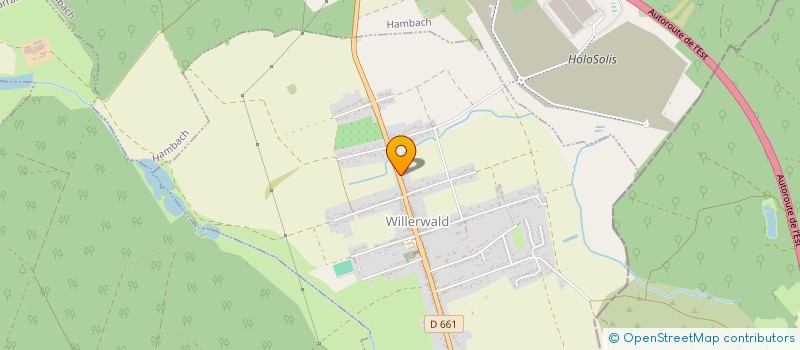 localisation de l'entreprise MONSIEUR MARCEL LAMPERT  LE VAL-DE-GUEBLANGE