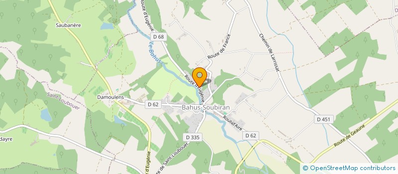 localisation de l'entreprise MONSIEUR MARCEL LARRIEU  CLASSUN