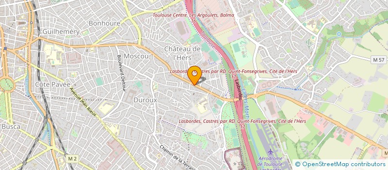 localisation de l'entreprise MONSIEUR MARCEL LASCOURS à TOULOUSE
