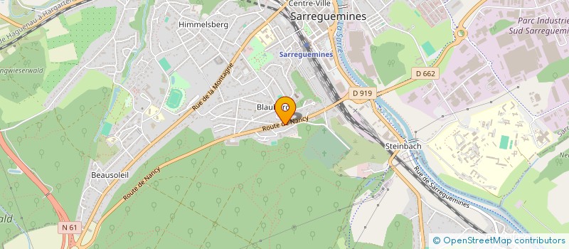 localisation de l'entreprise MONSIEUR MARCEL LASSAGNE à SARREGUEMINES