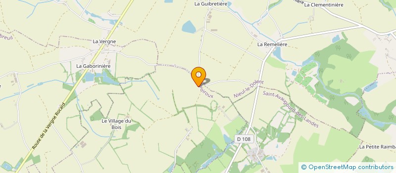 localisation de l'entreprise MONSIEUR MARCEL LAUNAY à GROSBREUIL