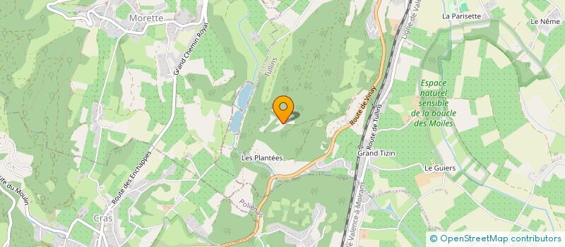 localisation de l'entreprise MONSIEUR MARCEL LAUPIN-VILLEMUS à TULLINS