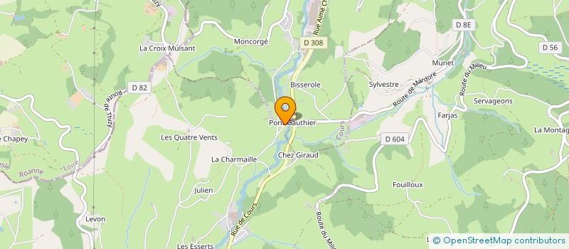 localisation de l'entreprise MONSIEUR MARCEL LAVENIR  THIZY-LES-BOURGS