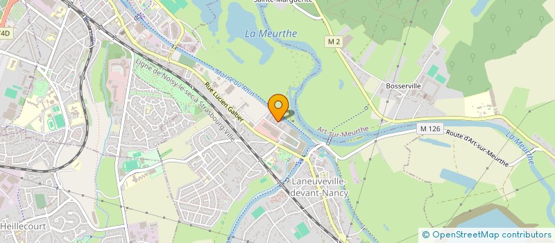localisation de l'entreprise MONSIEUR MARCEL LAZARE  LANEUVEVILLE-DEVANT-NANCY
