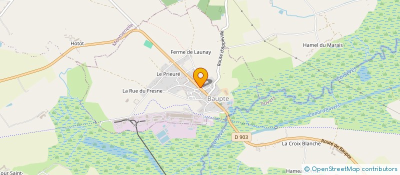 localisation de l'entreprise MONSIEUR MARCEL LE MAUX à CARENTAN-LES-MARAIS