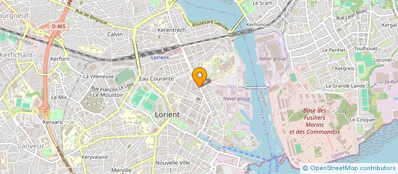 localisation de l'entreprise MONSIEUR MARCEL LE NY  LORIENT