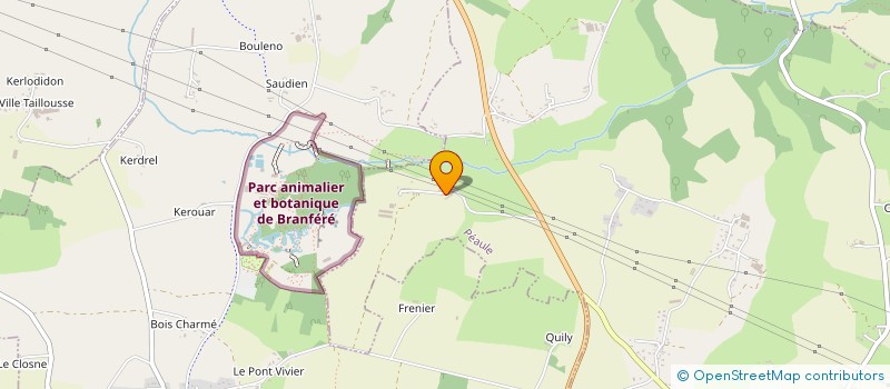 localisation de l'entreprise MONSIEUR MARCEL LE PENDU  PEAULE