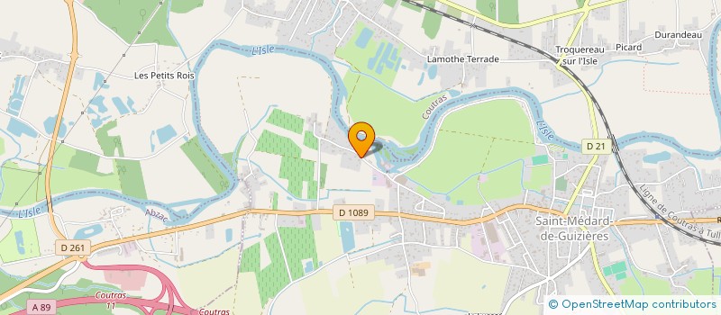 localisation de l'entreprise MONSIEUR MARCEL LEAUTE  LES PEINTURES