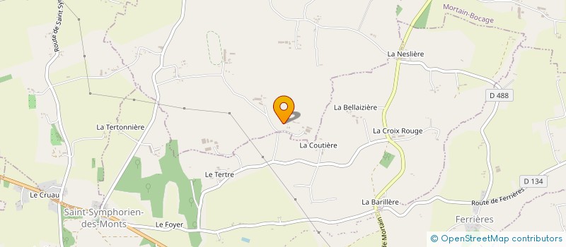 localisation de l'entreprise MONSIEUR MARCEL LEBLANC à MORTAIN-BOCAGE