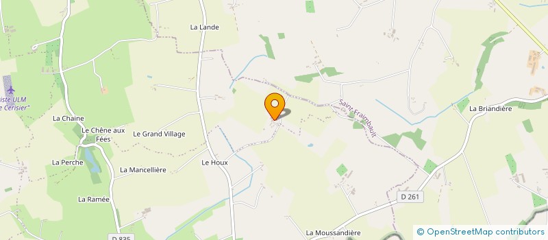 localisation de l'entreprise MONSIEUR MARCEL LEBLANC à PASSAIS VILLAGES