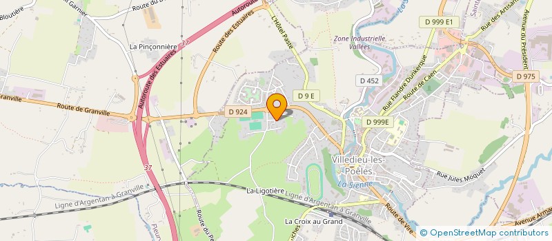 localisation de l'entreprise MONSIEUR MARCEL LEBOURGEOIS  VILLEDIEU-LES-POELES-ROUFFIGNY