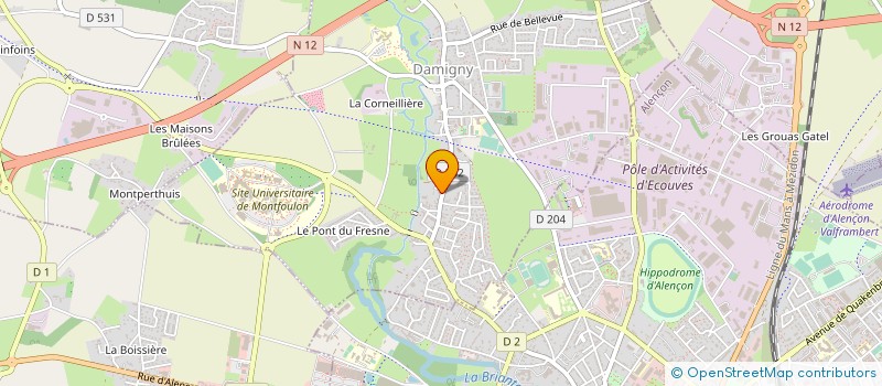 localisation de l'entreprise MONSIEUR MARCEL LEBRETON à HELOUP