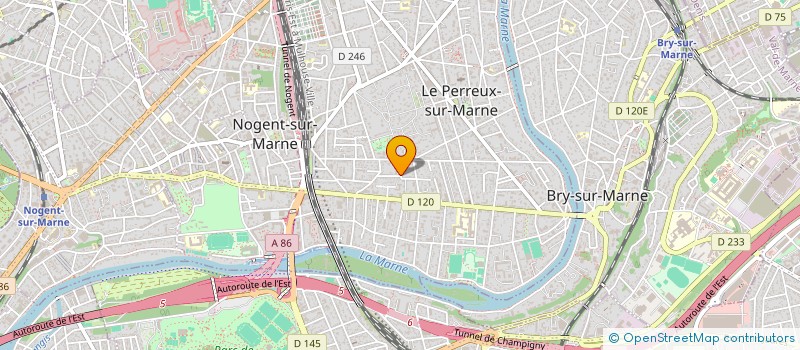 localisation de l'entreprise MONSIEUR MARCEL LECLERC à LE PERREUX-SUR-MARNE