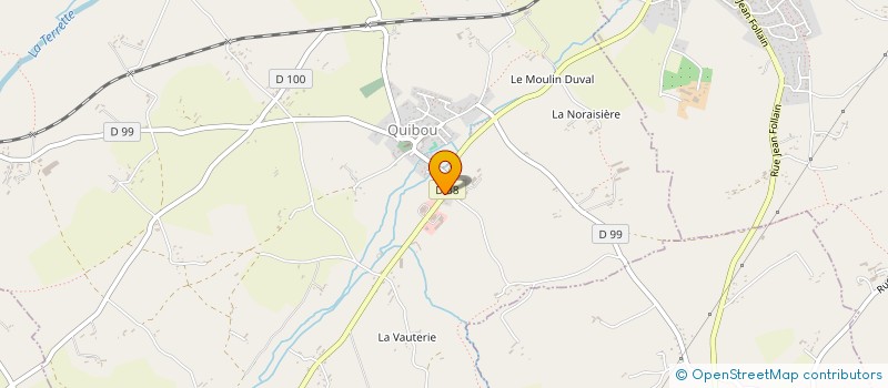 localisation de l'entreprise MONSIEUR MARCEL LECONTE  QUIBOU