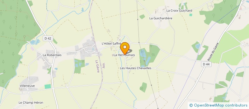 localisation de l'entreprise MONSIEUR MARCEL LECOQ  VAY