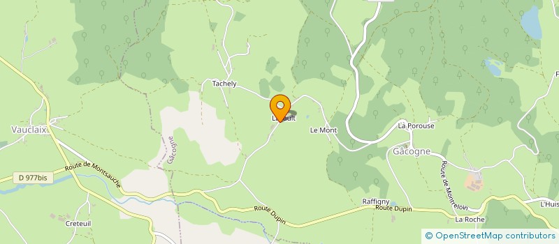 localisation de l'entreprise MONSIEUR MARCEL LEFIOT  GACOGNE