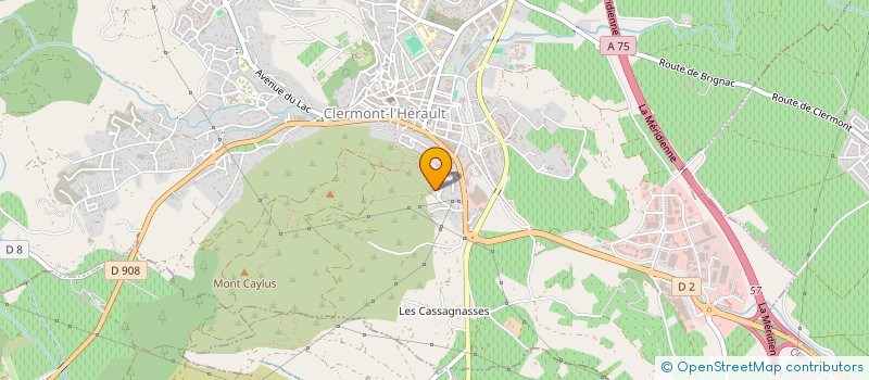 localisation de l'entreprise MONSIEUR MARCEL LEGENDRE  CLERMONT-L'HERAULT