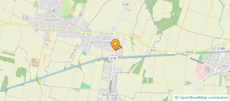 localisation de l'entreprise MONSIEUR MARCEL LEHRY  WICKERSCHWIHR