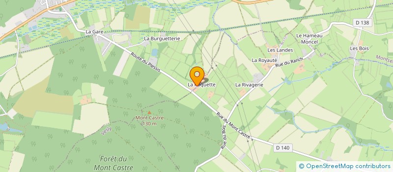 localisation de l'entreprise MONSIEUR MARCEL LEJEUNE à LE PLESSIS-LASTELLE