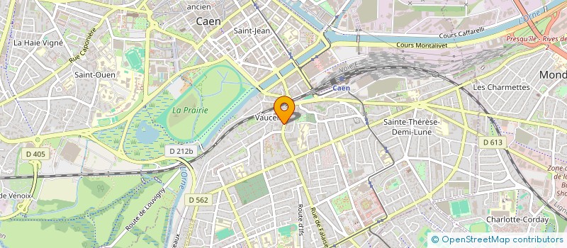 localisation de l'entreprise MONSIEUR MARCEL LEKANE à CAEN