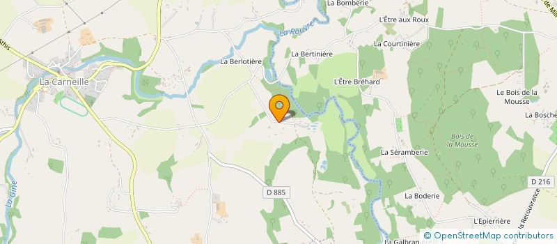 localisation de l'entreprise MONSIEUR MARCEL LEMARECHAL à ATHIS-VAL DE ROUVRE