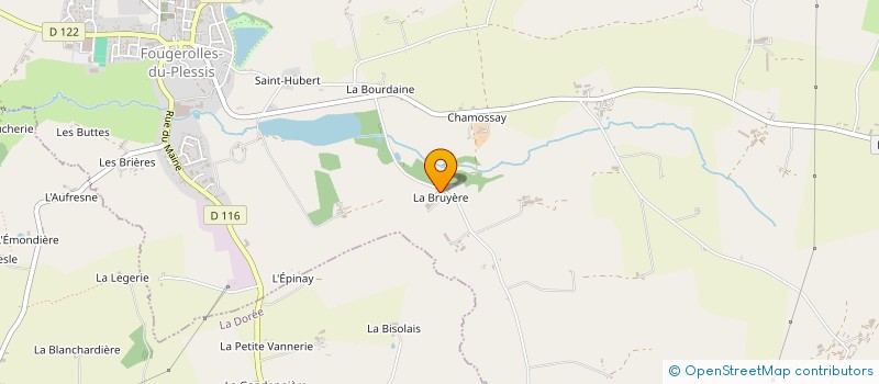 localisation de l'entreprise MONSIEUR MARCEL LEMONNIER  FOUGEROLLES-DU-PLESSIS