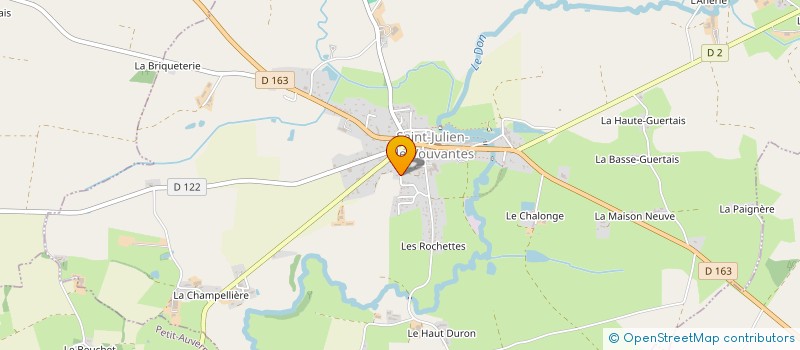 localisation de l'entreprise MONSIEUR MARCEL LEROUEILLE  SAINT-JULIEN-DE-VOUVANTES