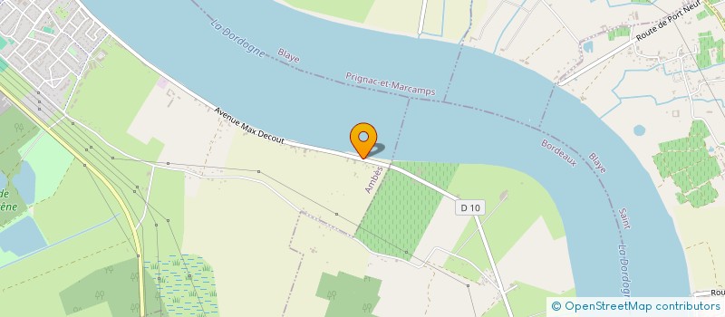 localisation de l'entreprise MONSIEUR MARCEL LESOILLE  AMBES