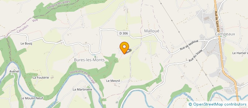 localisation de l'entreprise MONSIEUR MARCEL LETELLIER à SOULEUVRE EN BOCAGE