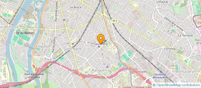 localisation de l'entreprise MONSIEUR MARCEL LEUTHREAU  TOULOUSE