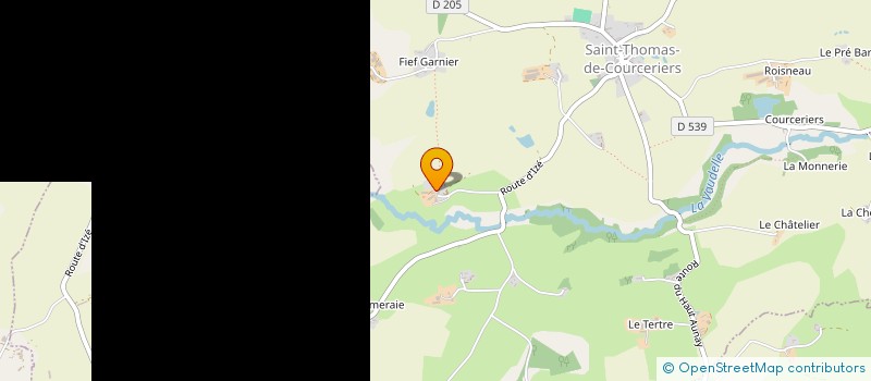 localisation de l'entreprise MONSIEUR MARCEL LIBERGE  VIMARTIN-SUR-ORTHE