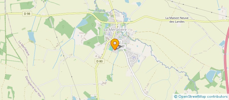 localisation de l'entreprise MONSIEUR MARCEL LIMOUSIN  ESSARTS-EN-BOCAGE