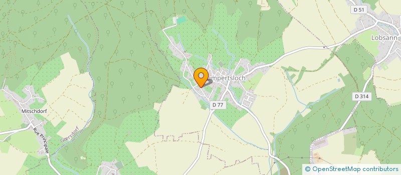 localisation de l'entreprise MONSIEUR MARCEL LINDNER  LAMPERTSLOCH