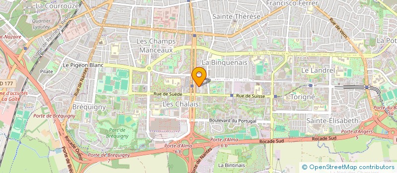 localisation de l'entreprise MONSIEUR MARCEL LONCLE  RENNES