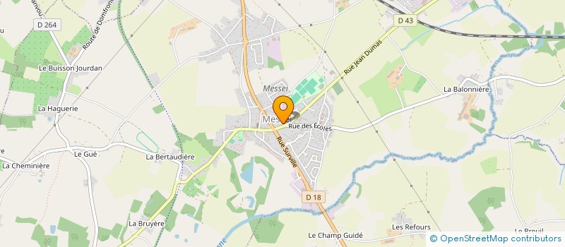 localisation de l'entreprise MONSIEUR MARCEL LORET à ECHALOU