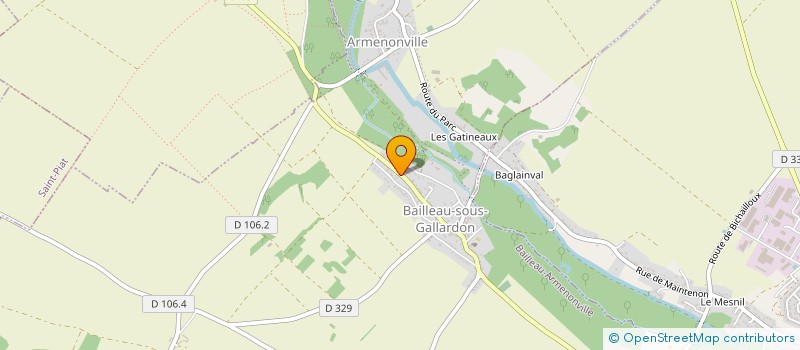 localisation de l'entreprise MONSIEUR MARCEL LOSHOUARN à BAILLEAU-ARMENONVILLE