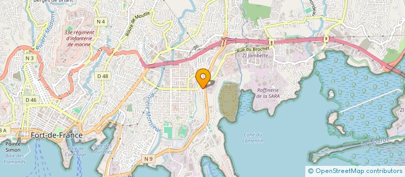 localisation de l'entreprise MONSIEUR MARCEL LOUIS-JOSEPH  FORT-DE-FRANCE