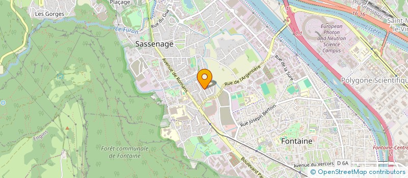 localisation de l'entreprise MONSIEUR MARCEL LOUIS ROGER KLEBER à SASSENAGE