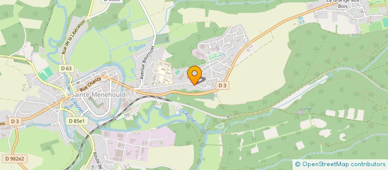 localisation de l'entreprise MONSIEUR MARCEL MARCHAL  SAINTE-MENEHOULD