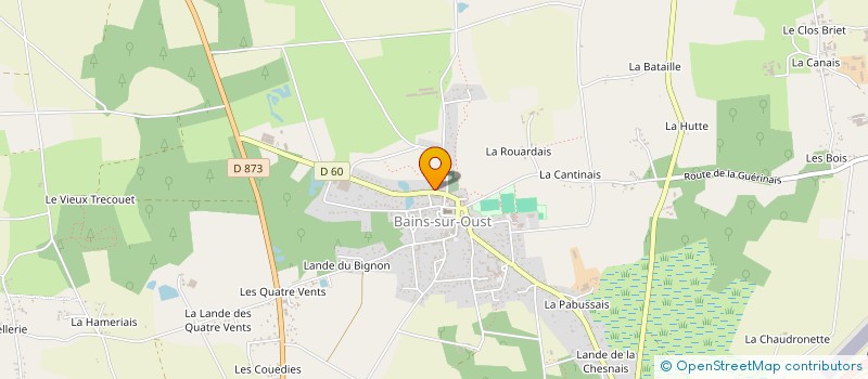 localisation de l'entreprise MONSIEUR MARCEL MARCHAND  BAINS-SUR-OUST