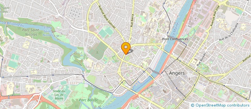 localisation de l'entreprise MONSIEUR MARCEL MARCHAND à ANGERS