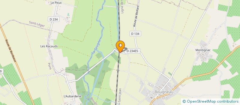 localisation de l'entreprise MONSIEUR MARCEL MARE-DALIBOT  BOUGNEAU